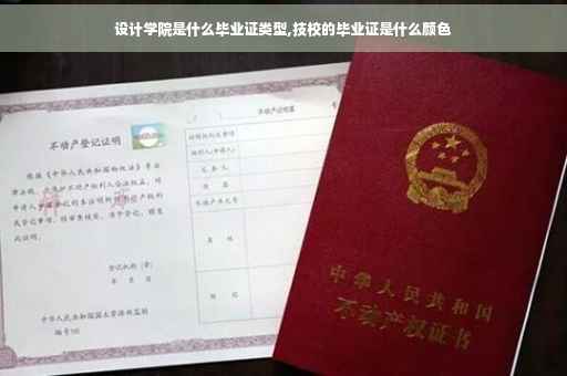 设计学院是什么毕业证类型,技校的毕业证是什么颜色