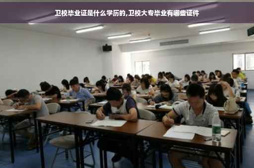 卫校毕业证是什么学历的,卫校大专毕业有哪些证件