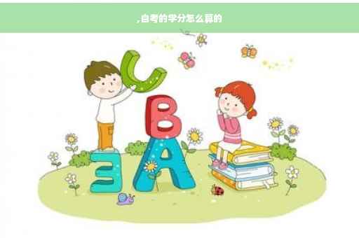 ,自考的学分怎么算的