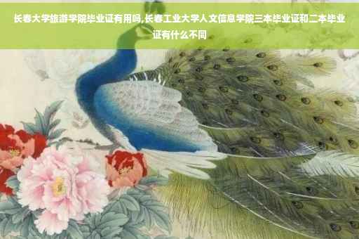 长春大学旅游学院毕业证有用吗,长春工业大学人文信息学院三本毕业证和二本毕业证有什么不同