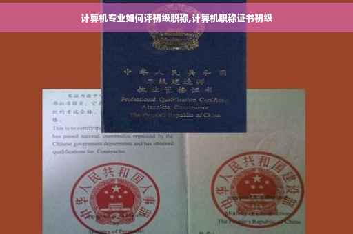 计算机专业如何评初级职称,计算机职称证书初级