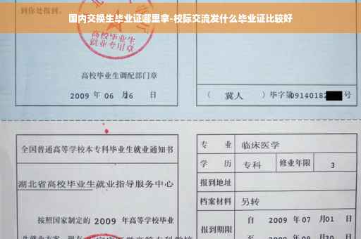 国内交换生毕业证哪里拿-校际交流发什么毕业证比较好