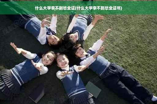 什么大学拿不到毕业证(什么大学拿不到毕业证书)