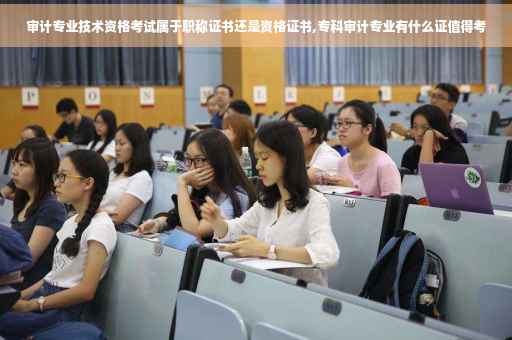 审计专业技术资格考试属于职称证书还是资格证书,专科审计专业有什么证值得考