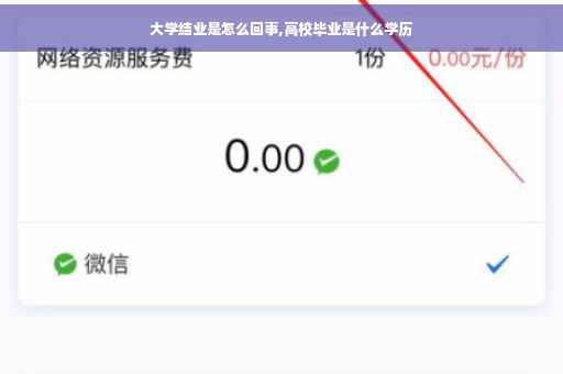 大学结业是怎么回事,高校毕业是什么学历