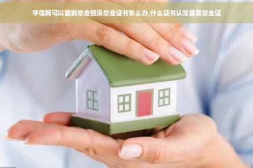 学信网可以查到毕业但没毕业证书怎么办,什么证书认定需要毕业证
