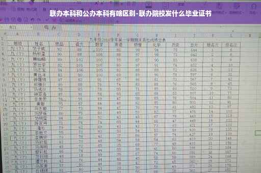 联办本科和公办本科有啥区别-联办院校发什么毕业证书