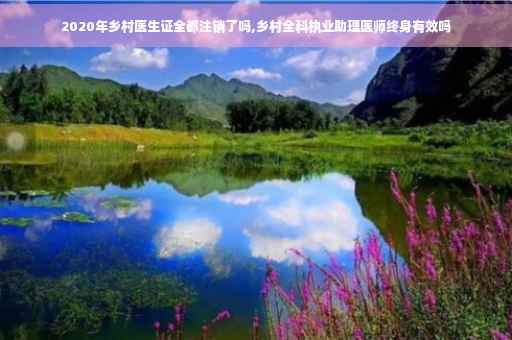 2020年乡村医生证全都注销了吗,乡村全科执业助理医师终身有效吗
