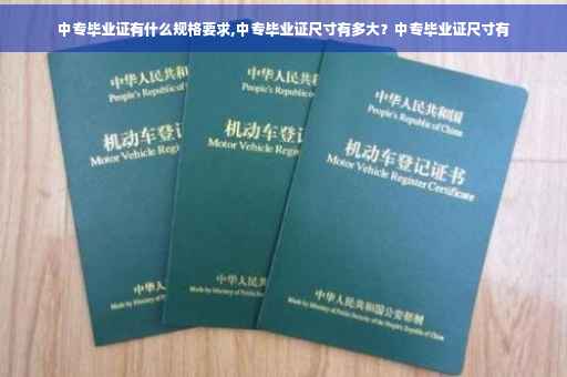 中专毕业证有什么规格要求,中专毕业证尺寸有多大？中专毕业证尺寸有
