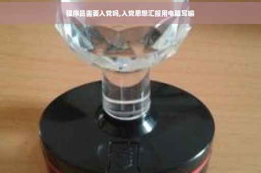 程序员需要入党吗,入党思想汇报用电脑写嘛