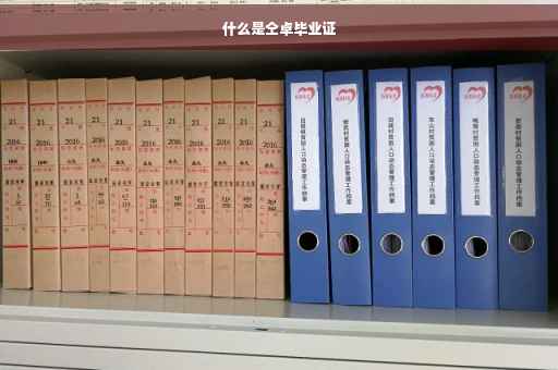 什么是仝卓毕业证