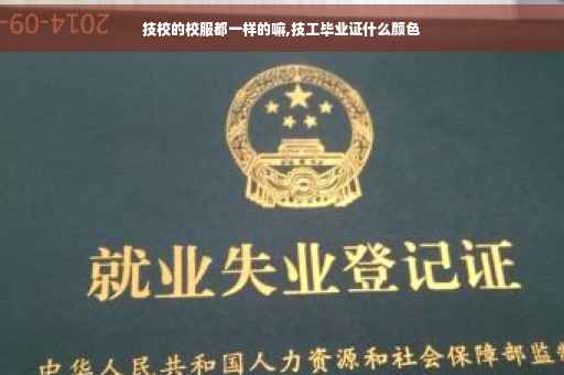 技校的校服都一样的嘛,技工毕业证什么颜色