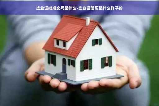 毕业证批准文号是什么-毕业证简历是什么样子的