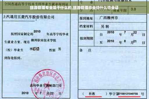 旅游管理专业是干什么的,旅游管理毕业给什么毕业证
