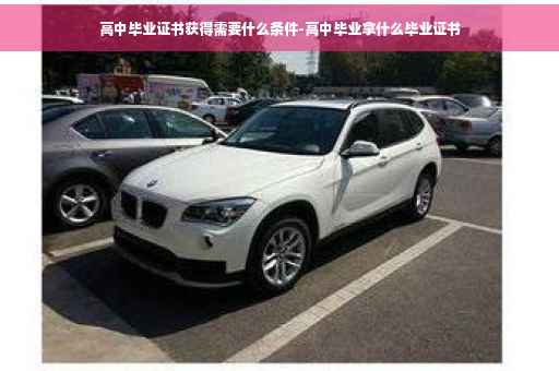 高中毕业证书获得需要什么条件-高中毕业拿什么毕业证书