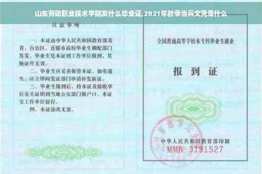 山东劳动职业技术学院发什么毕业证,2021年秋季当兵文凭是什么