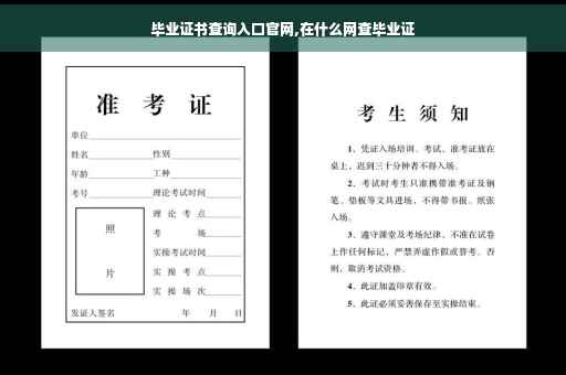 毕业证书查询入口官网,在什么网查毕业证