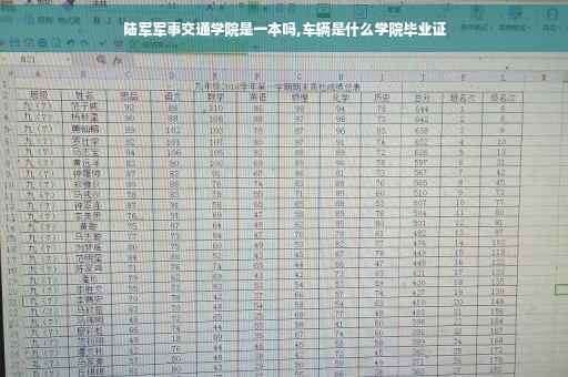 陆军军事交通学院是一本吗,车辆是什么学院毕业证