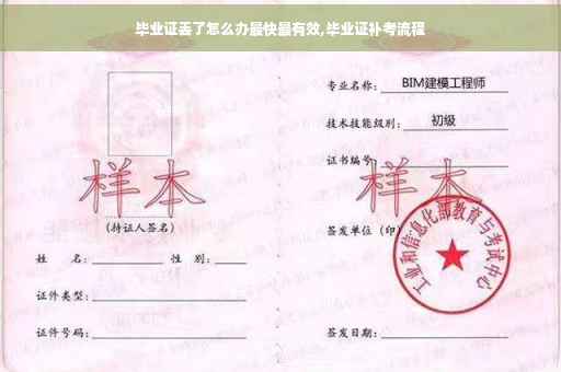 毕业证丢了怎么办最快最有效,毕业证补考流程