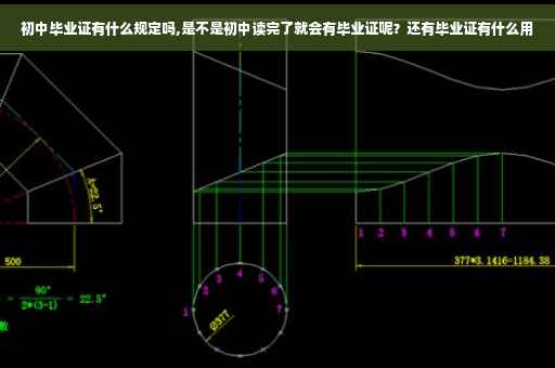 初中毕业证有什么规定吗,是不是初中读完了就会有毕业证呢？还有毕业证有什么用