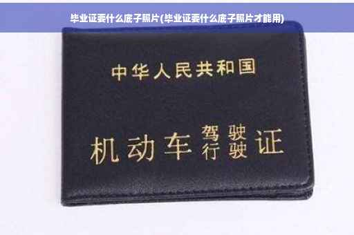 毕业证要什么底子照片(毕业证要什么底子照片才能用)