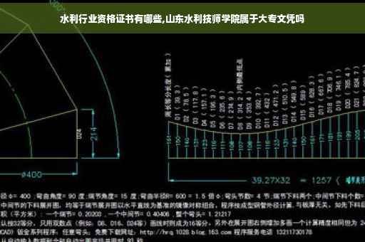 水利行业资格证书有哪些,山东水利技师学院属于大专文凭吗