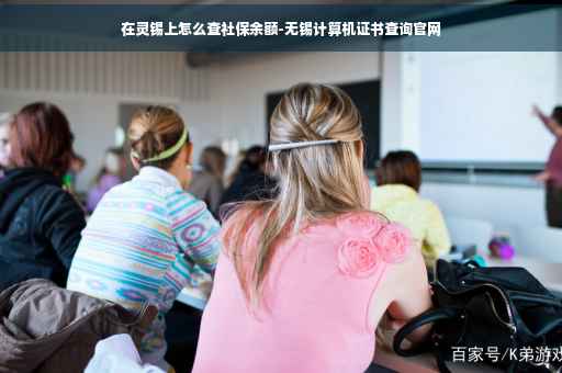 在灵锡上怎么查社保余额-无锡计算机证书查询官网