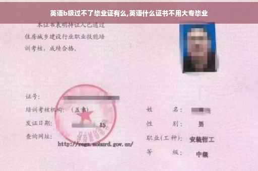 英语b级过不了毕业证有么,英语什么证书不用大专毕业
