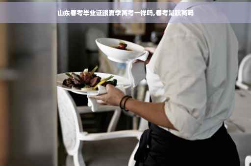 山东春考毕业证跟夏季高考一样吗,春考是职高吗