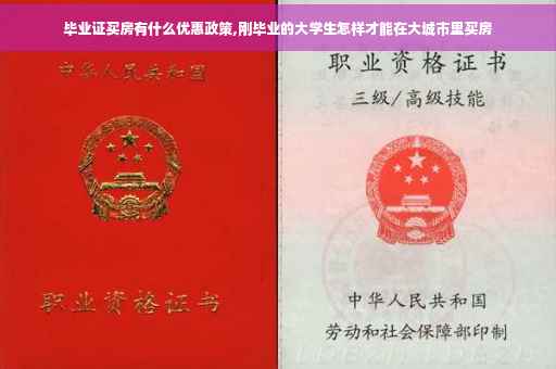 毕业证买房有什么优惠政策,刚毕业的大学生怎样才能在大城市里买房