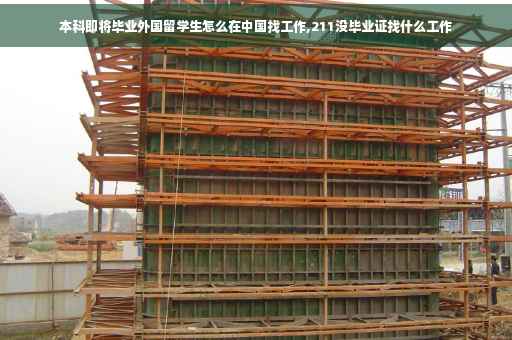 本科即将毕业外国留学生怎么在中国找工作,211没毕业证找什么工作