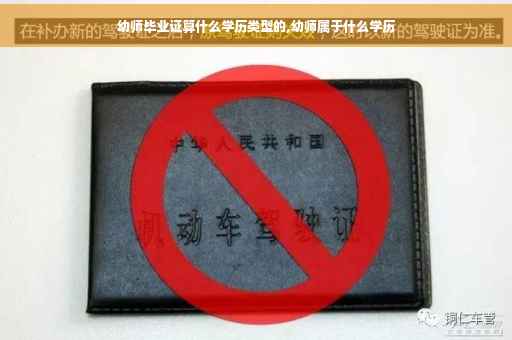 幼师毕业证算什么学历类型的,幼师属于什么学历