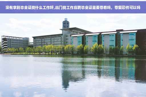 没有拿到毕业证找什么工作好,出门找工作应聘毕业证需要带着吗，带复印件可以吗