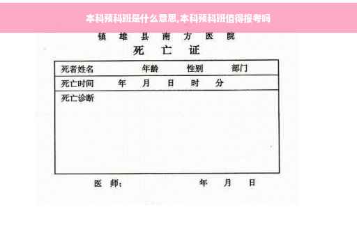 本科预科班是什么意思,本科预科班值得报考吗