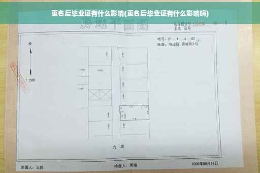 更名后毕业证有什么影响(更名后毕业证有什么影响吗)