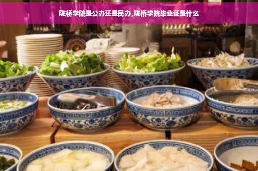 陇桥学院是公办还是民办,陇桥学院毕业证是什么