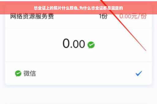 毕业证上的照片什么颜色,为什么毕业证都是蓝底的