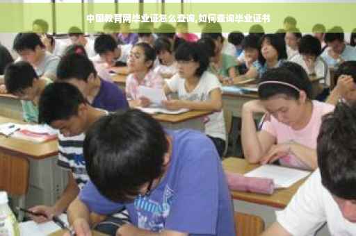 中国教育网毕业证怎么查询,如何查询毕业证书