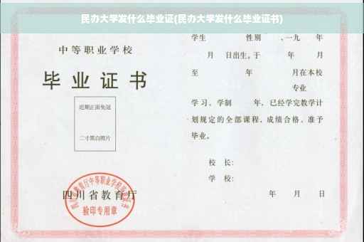 民办大学发什么毕业证(民办大学发什么毕业证书)