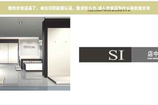 我的毕业证丢了，单位评职称要认证，我该怎么办,成人毕业证为什么有批准文号
