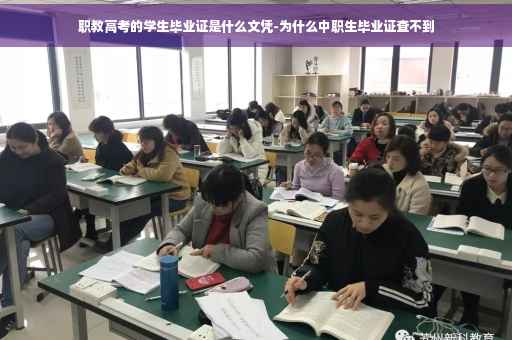 职教高考的学生毕业证是什么文凭-为什么中职生毕业证查不到
