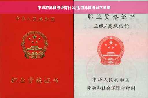 中级游泳教练证有什么用,游泳教练证含金量