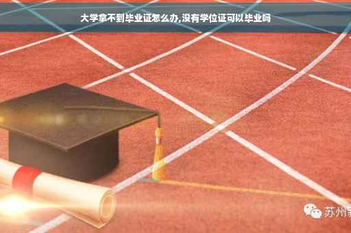 大学拿不到毕业证怎么办,没有学位证可以毕业吗