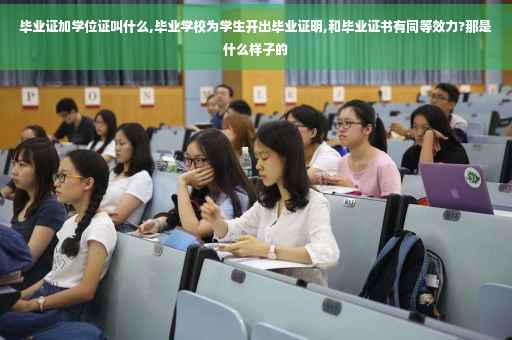 毕业证加学位证叫什么,毕业学校为学生开出毕业证明,和毕业证书有同等效力?那是什么样子的
