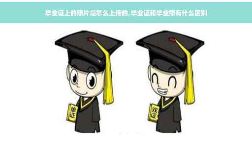 毕业证上的照片是怎么上传的,毕业证和毕业照有什么区别