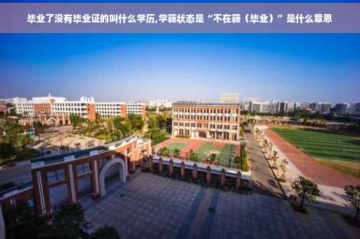 毕业了没有毕业证的叫什么学历,学籍状态是“不在籍（毕业）”是什么意思