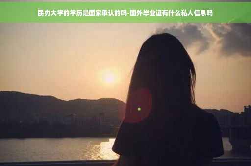 民办大学的学历是国家承认的吗-国外毕业证有什么私人信息吗