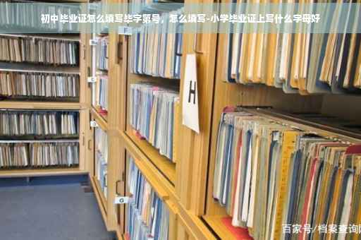 初中毕业证怎么填写毕字第号，怎么填写-小学毕业证上写什么字母好