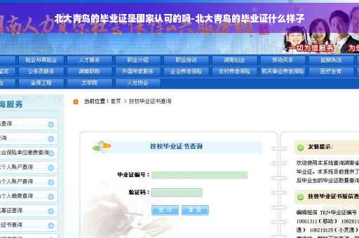 北大青鸟的毕业证是国家认可的吗-北大青鸟的毕业证什么样子