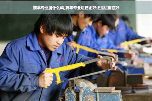 药学专业属什么科,药学专业进药企好还是进医院好